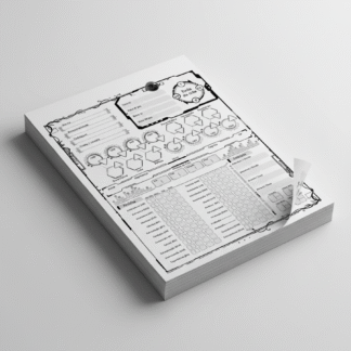 O Legado - Bloco de Fichas