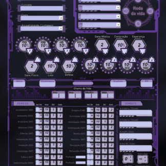 Ficha O Legado Editável